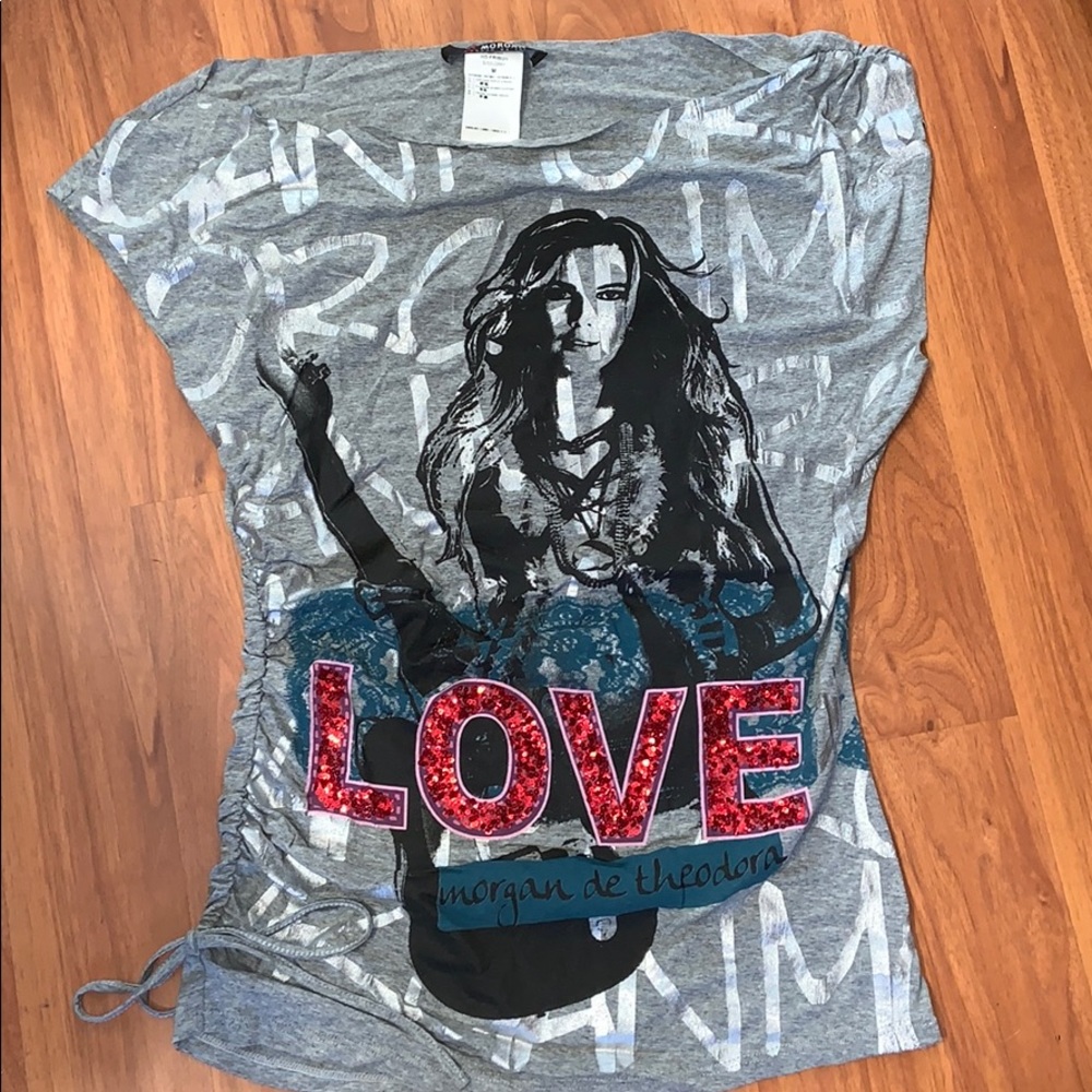 Morgan De Toi Off the Shoulder Fashion Top